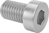 Low-Profile Steel Socket Head Screws