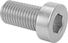 Low-Profile Steel Socket Head Screws