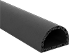 Water- and Weather-Resistant Hollow Foam Rubber Surface-Mount Edge Seals