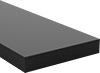 Water- and Weather-Resistant Foam Rubber Surface-Mount Edge Seals