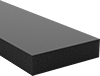 Water- and Weather-Resistant Foam Rubber Surface-Mount Edge Seals
