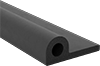 Water- and Weather-Resistant Foam Rubber Flange-Mount Edge Seals