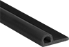 Water- and Weather-Resistant Foam Rubber Flange-Mount Seals