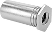 Image of Product. Open End. Front orientation. Open End. Press-Fit Threaded Standoffs.