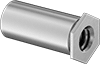 Press-Fit Threaded Standoffs with Open End