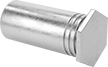 Image of Product. Closed End. Front orientation. Closed End. Press-Fit Threaded Standoffs.