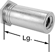 Image of Product. Front orientation. Contains Annotated. Standoffs. Press-Fit Threaded Standoffs.