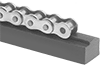 Center-Channel Roller Chain Guides