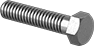 Image of Product. Front orientation. Lead Screws and Nuts. Acme Lead Screws and Nuts, Hex-Head Screws—Right-Hand Thread.