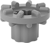 Ribbed Vibration-Damping Bushings