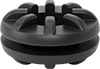 Ribbed Vibration-Damping Grommets