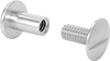 Aluminum Low-Profile Binding Barrels and Screws