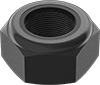 High-Strength Steel Extra-Wide Thin Nylon-Insert Locknuts