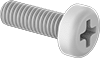 Plastic Pan Head Phillips Screws