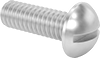 Aluminum Round Head Slotted Screws