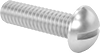 Aluminum Round Head Slotted Screws
