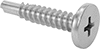 Stainless Steel Phillips Drive Pancake Head Drilling Screws