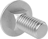 Highly Corrosion-Resistant 316 Stainless Steel Square-Neck Carriage Bolts