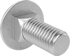 Highly Corrosion-Resistant 316 Stainless Steel Square-Neck Carriage Bolts