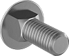 Highly Corrosion-Resistant 316 Stainless Steel Square-Neck Carriage Bolts