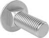 Highly Corrosion-Resistant 316 Stainless Steel Square-Neck Carriage Bolts