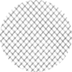 Image of Product. Front orientation. Filter Mesh. Plastic Filter Mesh Discs.