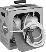 Image of Product. Front orientation. Spray Foam Insulation. Flame-Retardant Gap-Filling Spray Foam Insulation.