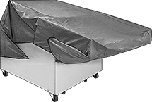 Image of ProductInUse. Front orientation. Tarps. Tarps with Magnets.