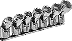 Image of Product. Front orientation. Sockets. 6-Point Flex Socket Sets.