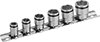 Fastener-Holding 6-Point Socket Sets 