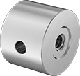 Image of Product. Front orientation. Standoffs. High-Precision Female Round Standoffs.