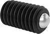 Easy-Adjust Steel Ball-Tip Set Screws
