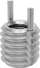 Key-Locking Threaded Inserts for Soft Metal