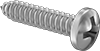 Stainless Steel Phillips Rounded Head Screws for Plywood and Oriented Strand Board
