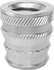 Tapered Heat-Set Threaded Inserts For Plastic