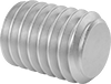 Nickel Cup-Tip Set Screws