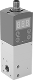 Image of Product. Front orientation. Compressed Air Regulators. Hazardous Location Electronically-Controlled Precision Compressed Air Regulators with Display.