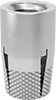 Push-to-Expand Press-In Threaded Inserts for Plastic