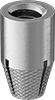Push-to-Expand Press-In Threaded Inserts for Plastic