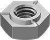 Metric Stainless Steel Hex Weld Nuts