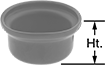 Image of Product. Front orientation. Contains Annotated. Protective Plugs. Hollow Plugs.