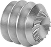 Serrated-Locking Stainless Steel Cup-Tip Set Screws