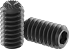Serrated-Locking Steel Cup-Tip Set Screws
