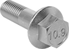 Steel Flanged Hex Head Screws