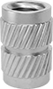 Any-Orientation Heat-Set Threaded Inserts for Plastic