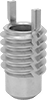 Closed-End Key-Locking Threaded Inserts for Soft Metal