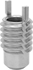 Closed-End Key-Locking Threaded Inserts for Soft Metal