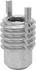 Closed-End Key-Locking Threaded Inserts for Soft Metal