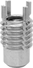 Closed-End Key-Locking Threaded Inserts for Soft Metal
