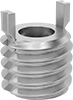 Key-Locking Threaded Inserts for Soft Metal
